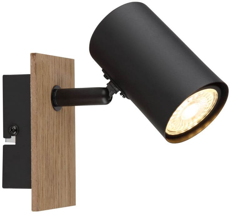 Globo Lighting Linca kinkiet 1x25 W czarny 57905-1