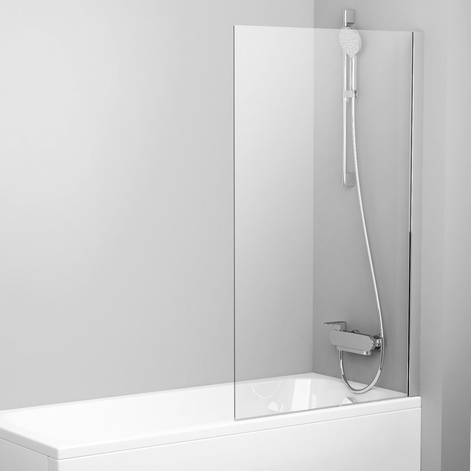 Ravak Pivot PVS1-80 parawan nawannowy 80 cm 1-częściowy polerowane aluminium/przezroczyste 79840C00Z1 - Wysyłka w 24h