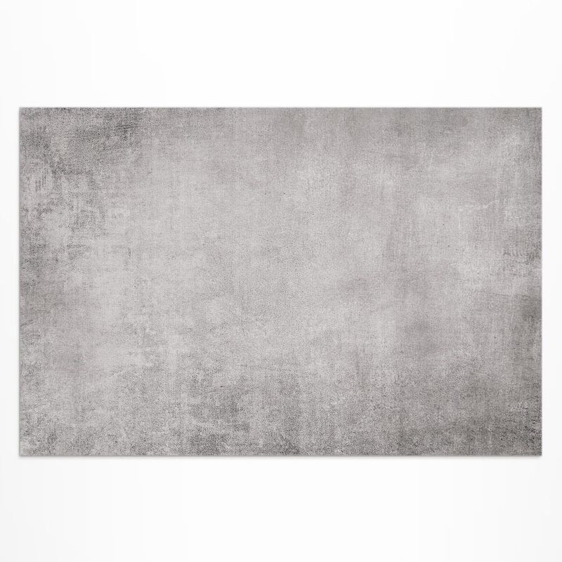 Dywan Winylowy Z Nadrukiem Wallfluent 150x225 cm Srebrny beton nowoczesna tekstura 1 szt.