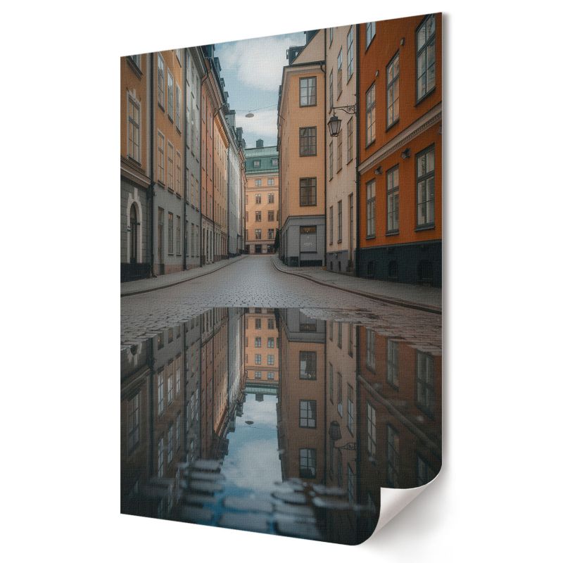 Plakat Wallfluent Format A1 Miejskie odbicie Artysta Lother 1 szt.