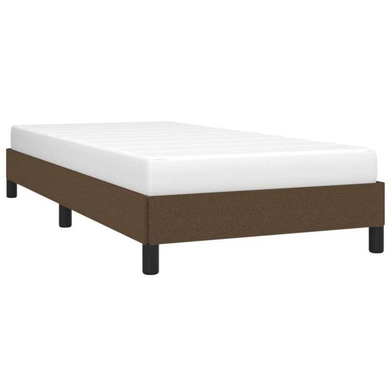 Łóżko tapicerowane WaszeMeble 90x190 cm Brązowe WM-346683 1 szt.