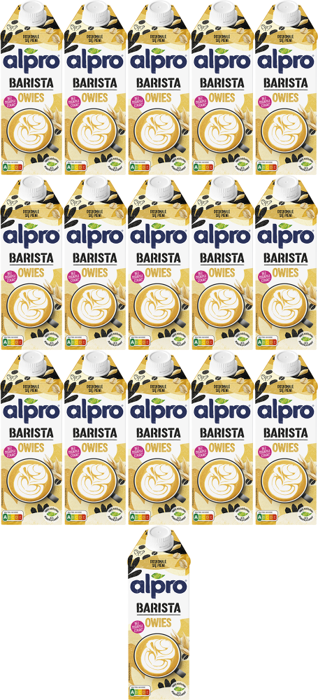 16x Napój owsiany Alpro Barista, 750ml