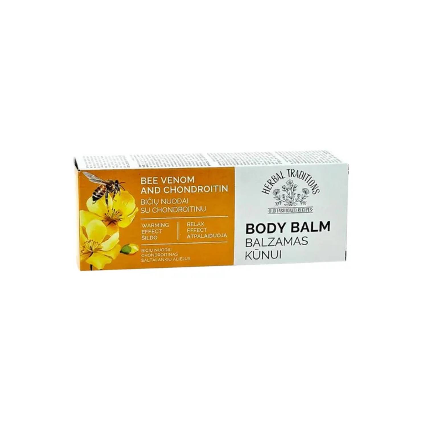Herbal traditions - balsam do ciała, jad pszczeli z chondroityną, 75 ml