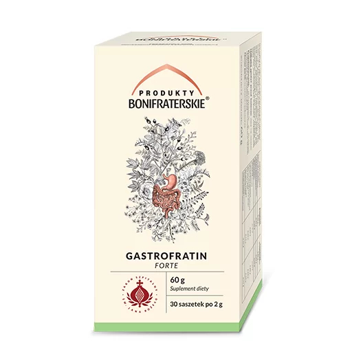Produkty bonifraterskie gastrofratin forte, 30 saszetek