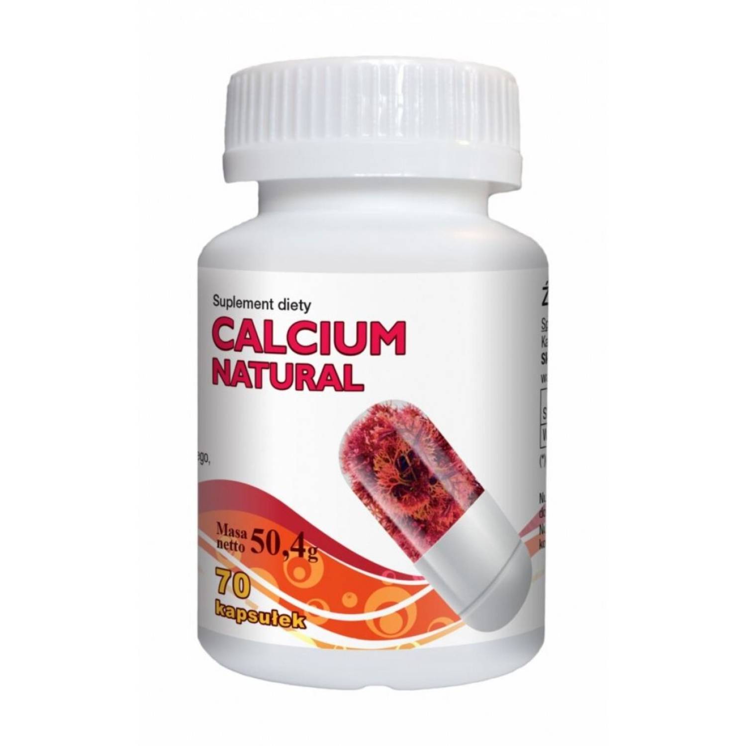 Gorvita calcium natural, 70 kapsułek