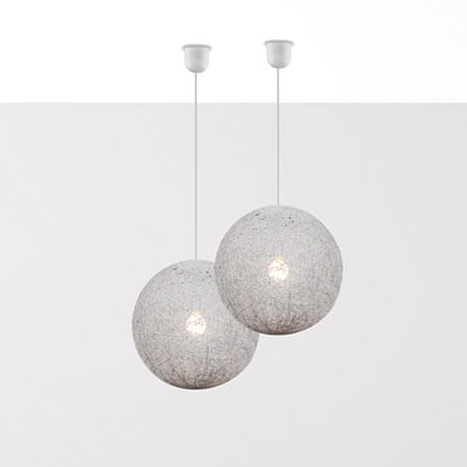Candellux Caruba lampa wisząca 1x60W biała 31-26944