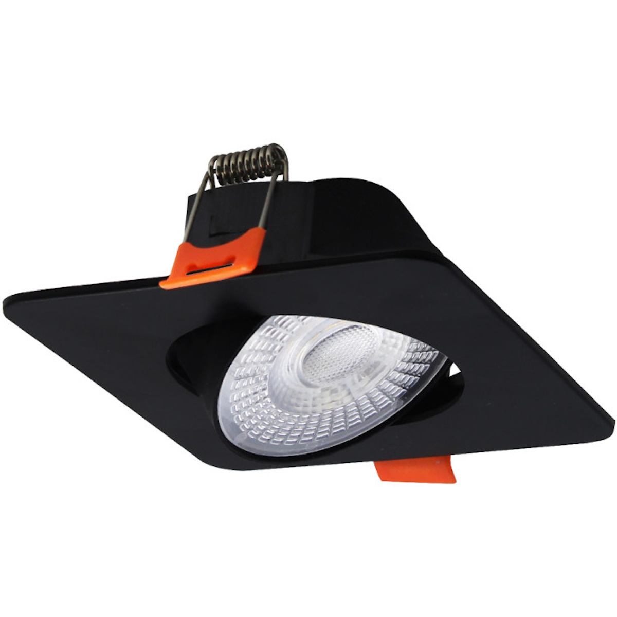 Light Prestige Plus lampa do zabudowy 1x3 W czarna LP-1506/1RS BK Square