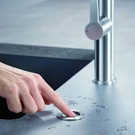 Blanco PushControl przycisk sterujący odpływem 233696