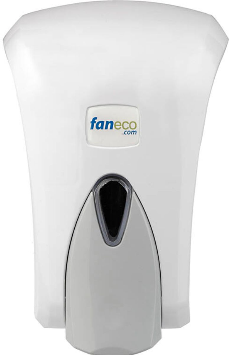 Faneco Pop dozownik do mydła 1000 ml ścienny biały/szary S1000PGWG - Wysyłka w 24h