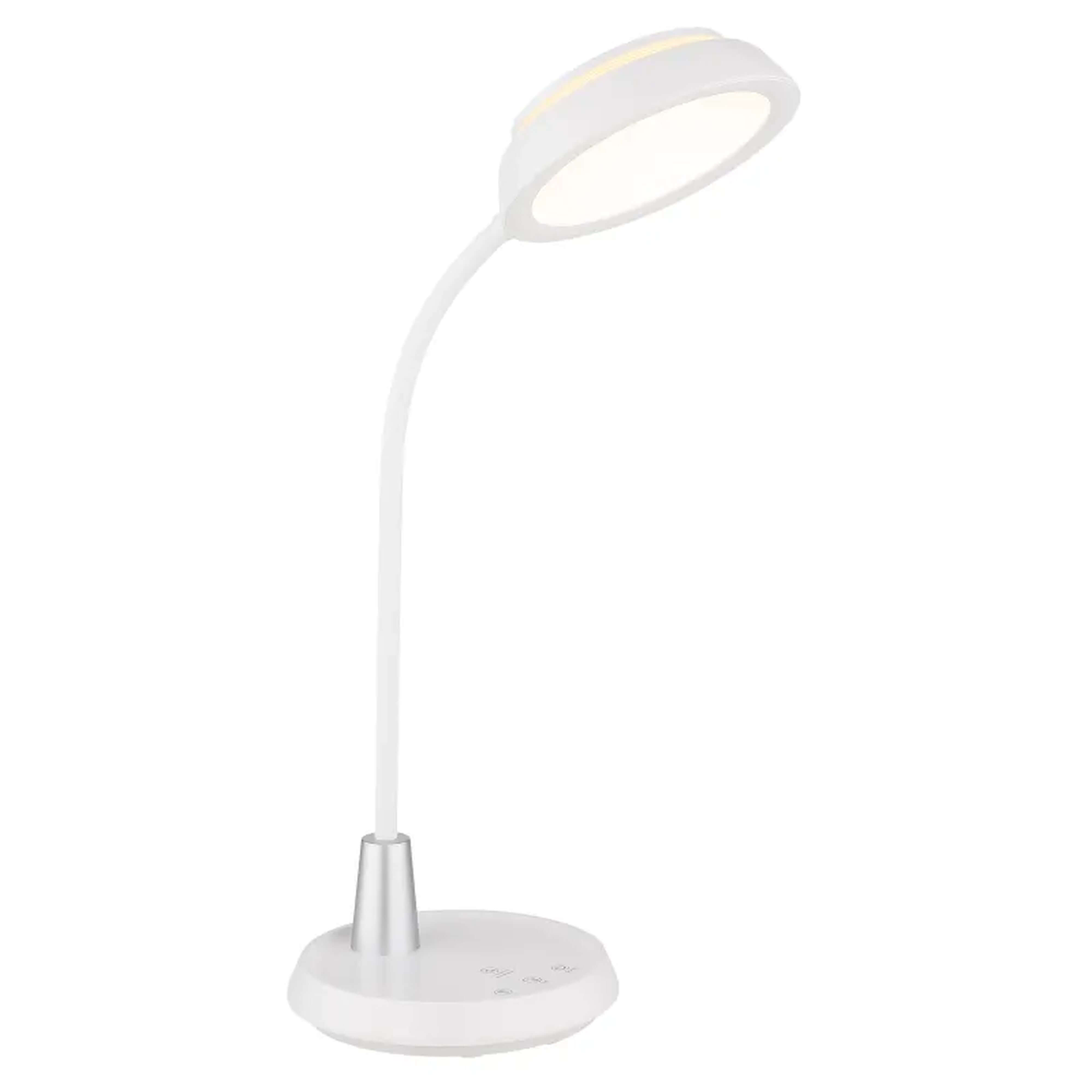 Globo Lighting Kirk lampa stołowa 1x12 W biała 58496W