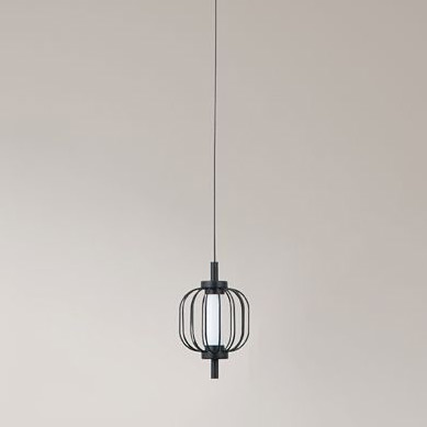 Italux Pedro lampa wisząca 1x4 W czarna PND-34405-1-BK