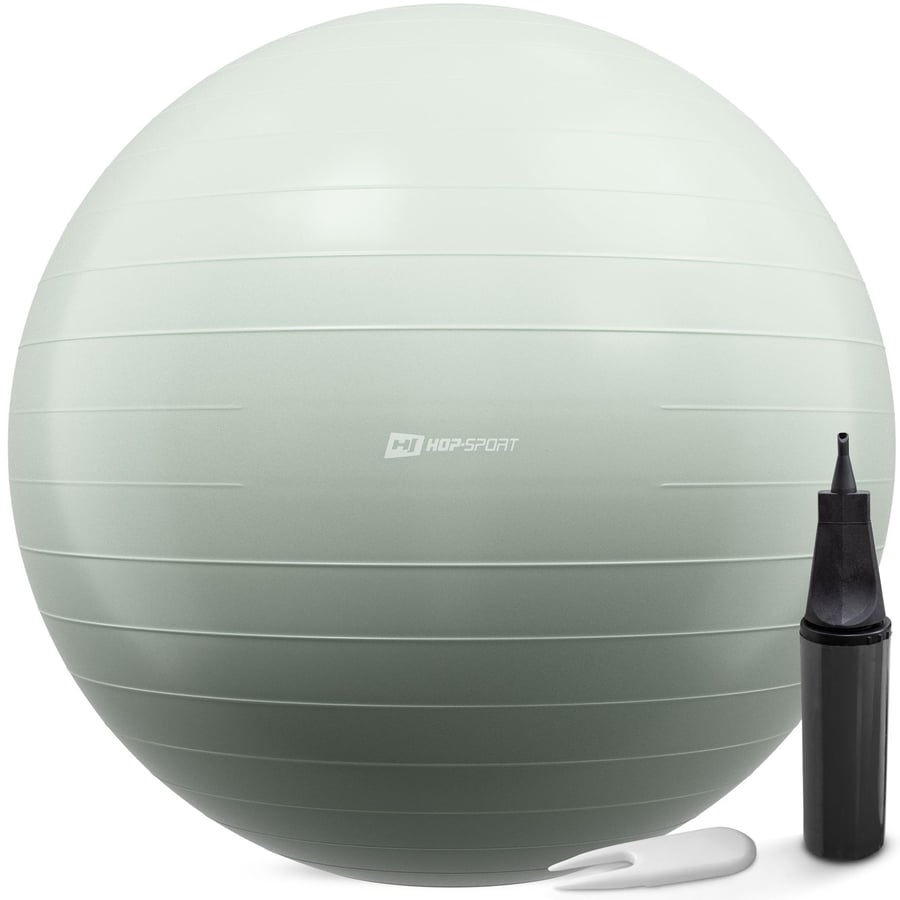 Piłka fitness 85cm z pompką - zielona