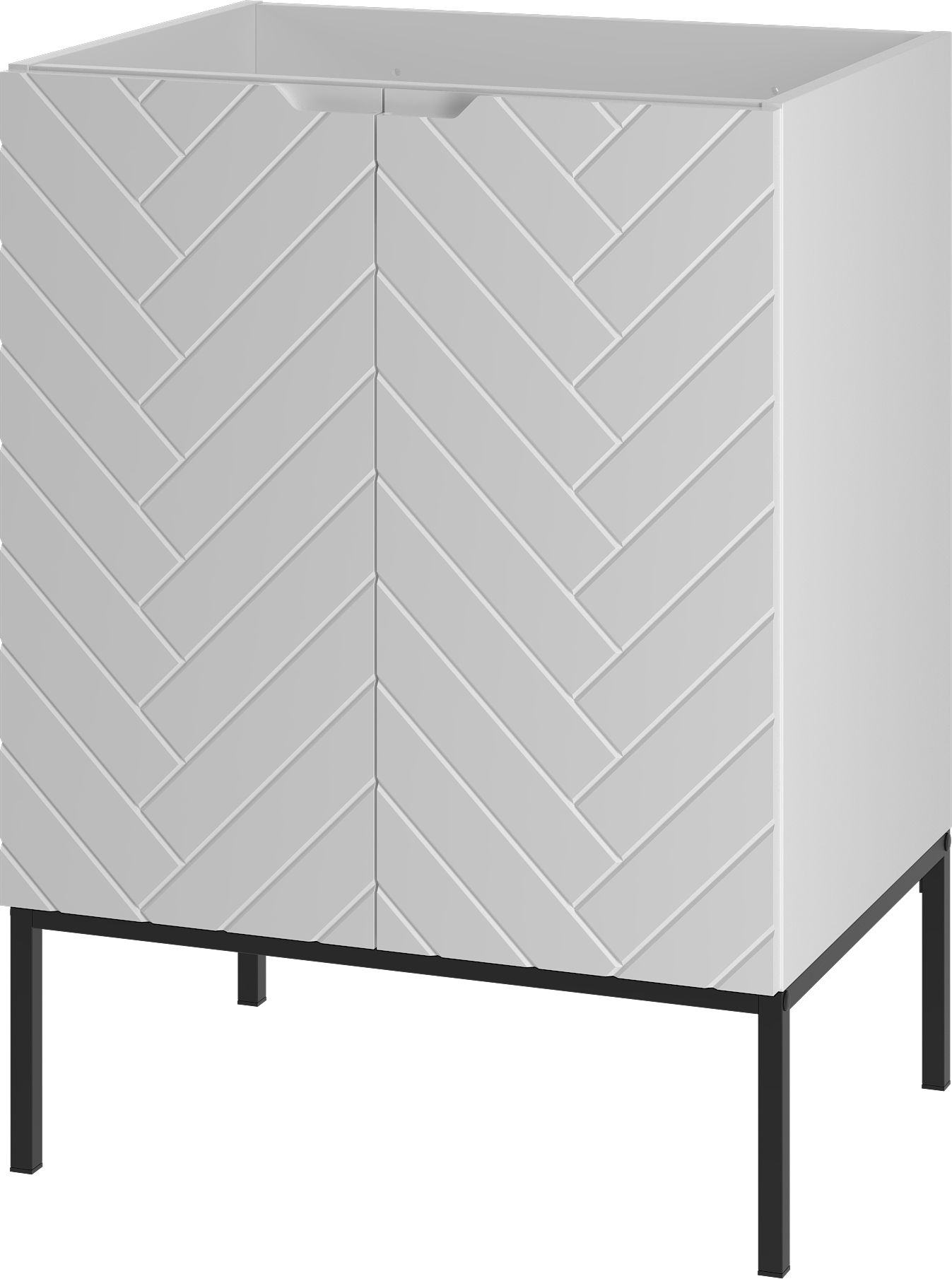 Darmowa Dostawa - Szafka 60x45.8x82 cm podumywalkowa stojąca biała Megstyl Aspen 2500
