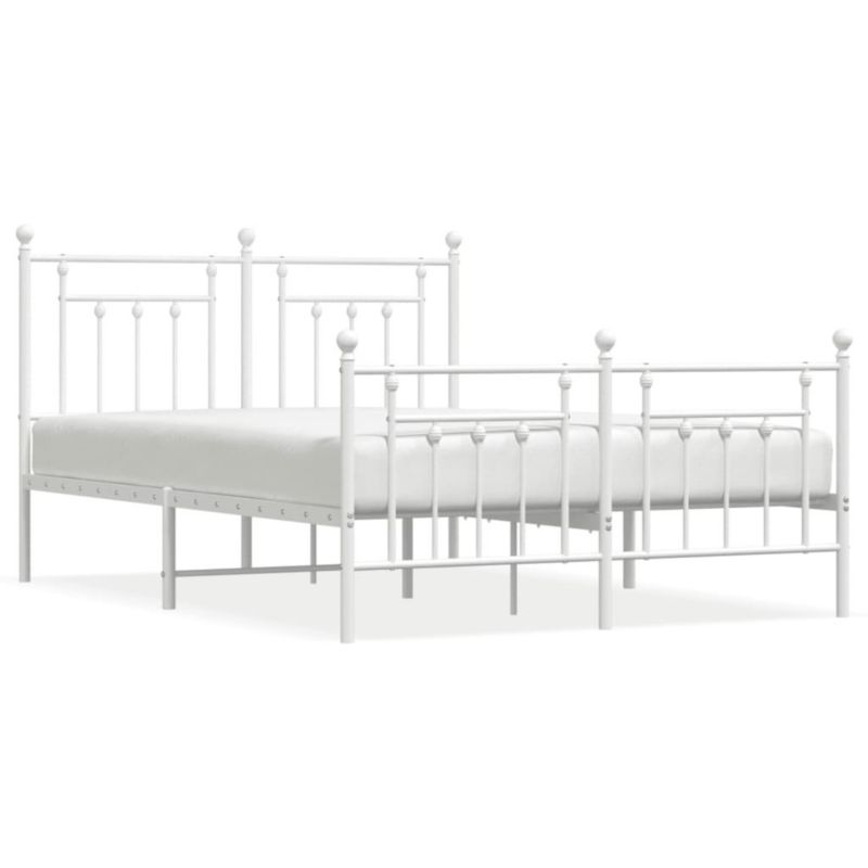 Łóżko metalowe WaszeMeble 140x200 cm biała WM-353605 1 szt.