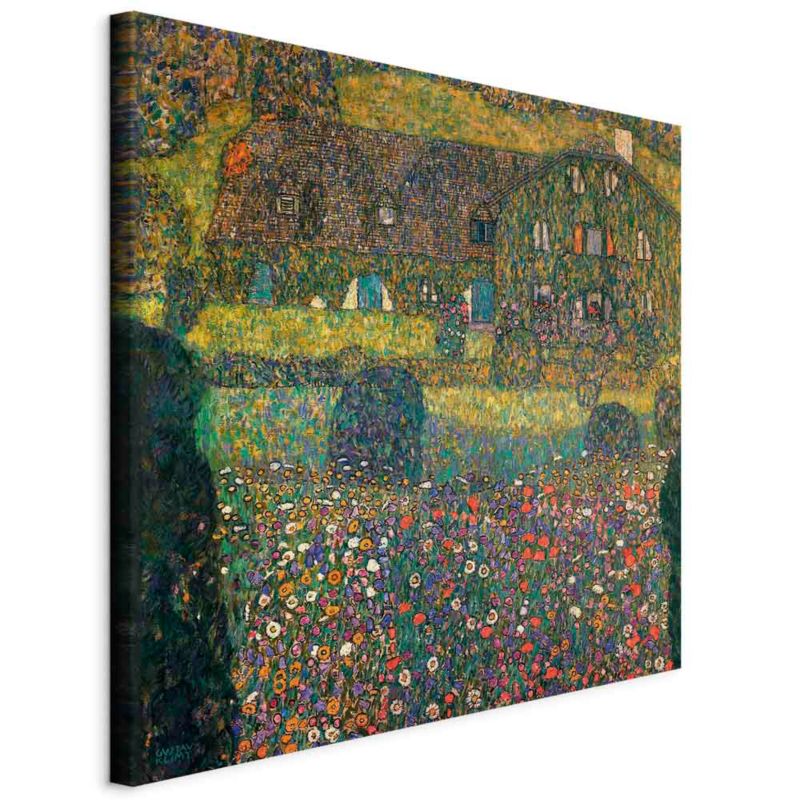 Obraz Artgeist Wiejski dom 60 x 60 cm płótno włoskie 1 szt