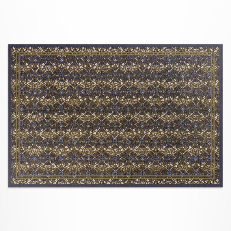 Zewnętrzny Dywan Winylowy Wallfluent 120x180 cm Projekt świetlika William Morris 1 szt.