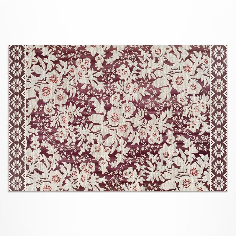 Dywan Winylowy Z Nadrukiem Wallfluent 150x225 cm Jedwab Sir Matthew Digby'ego Wyatta 1 szt.