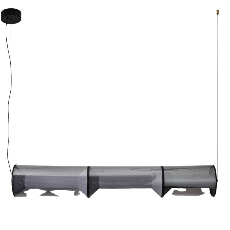 Lampa Light Prestige Wisząca Aeris Dymna 93,5X120X15Cm Salon Led Cct 1 szt.