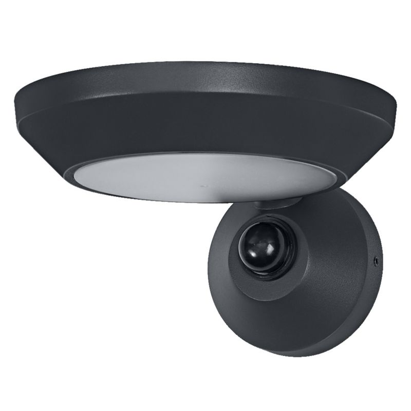 Kinkiet Ogrodowy Endura Osram Lampa Elewacyjna LED z Czujnikiem Ruchu i Zmierzchu 12.5W 930lm 3000K Szary IP65 1 szt.