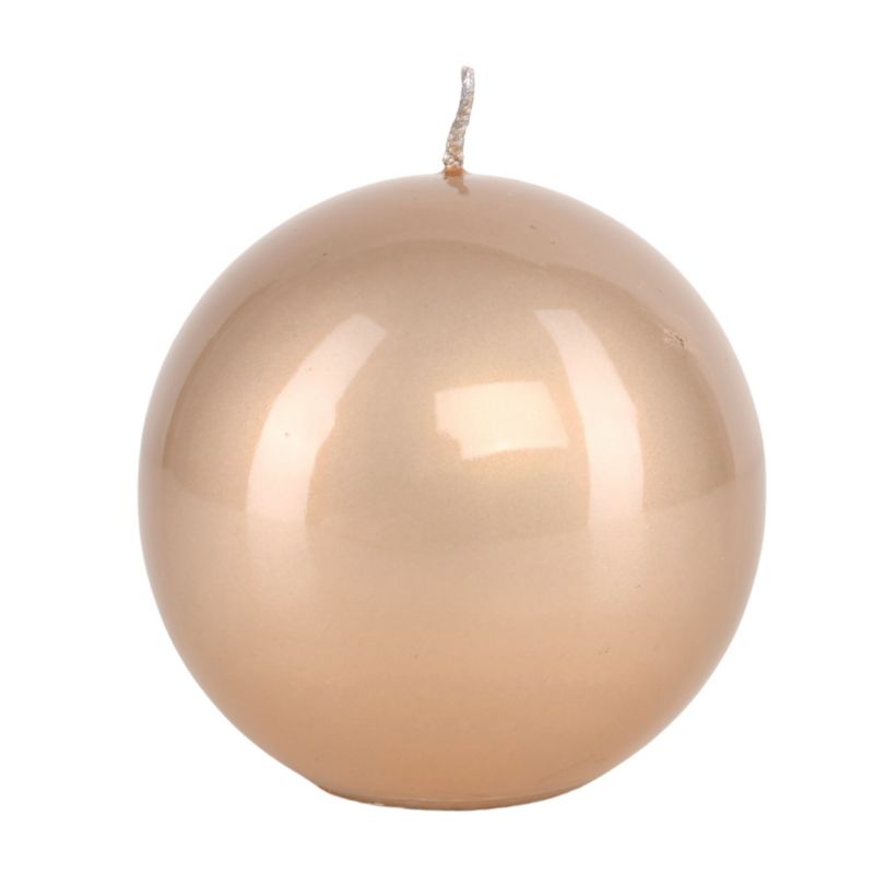 Świeca Direct Home and Garden Aurora kula 100 mm szampańska