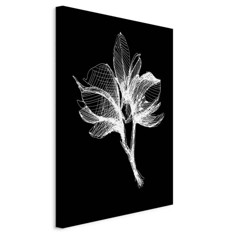 Obraz Artgeist Nocny kwiat 80 x 120 cm płótno włoskie 1 szt