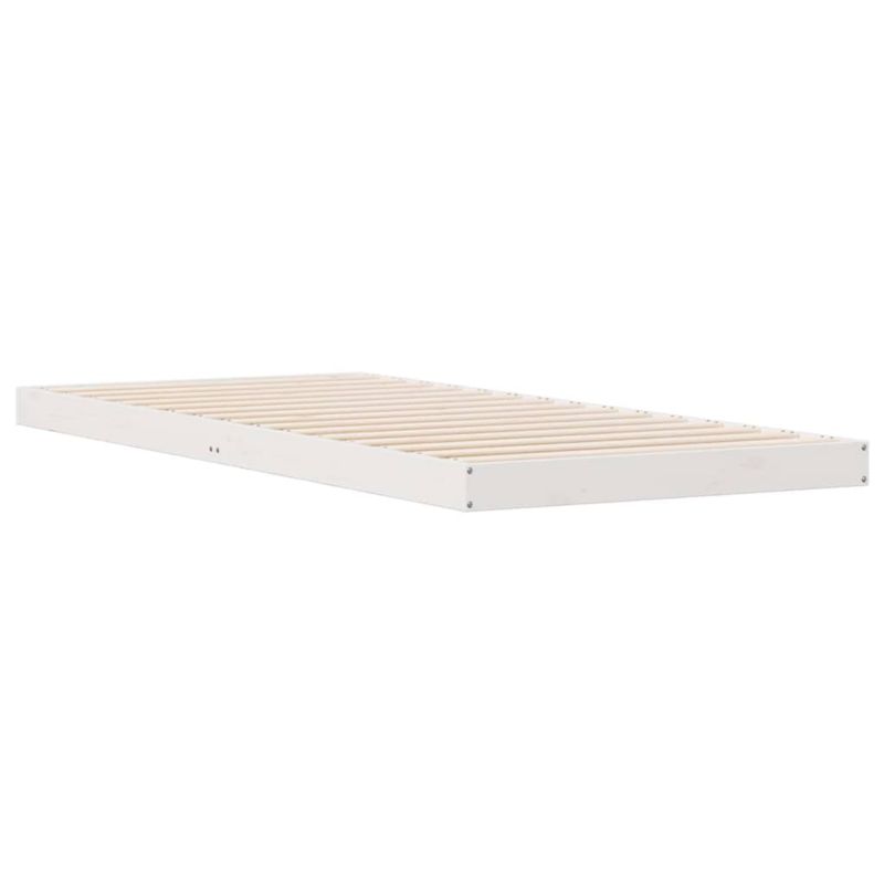 Rama łóżka WaszeMeble 100x200 cm Biały sosna WM-869751 1 szt.