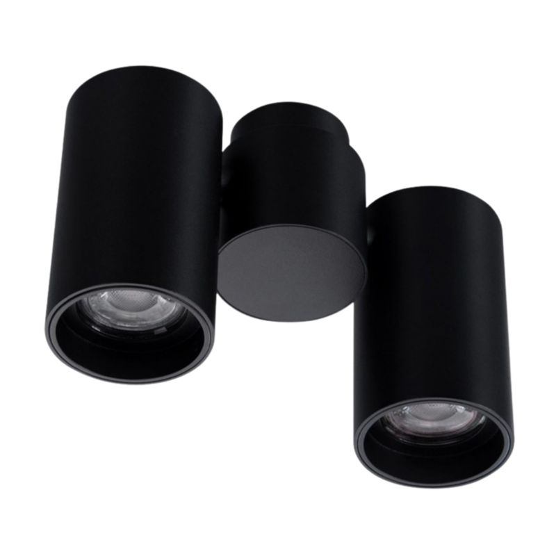 Lampa Azzardo Natynkowa Makalu 2 Czarna Regulowana 40W Ip20 Gu10 Az4212 1 szt.