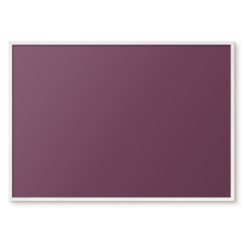 Tablica Na Magnesy Z Podróży Tulup 100x70 cm Kolor purpurowy - Biała rama Do salonu, sypialni 1 szt.