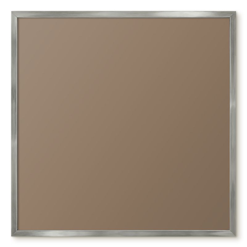 Magnetyczna Tablica Ścienna Tulup 50x50 cm Szałwiowy 1 - Srebrna rama Do sypialni, salonu 1 szt.