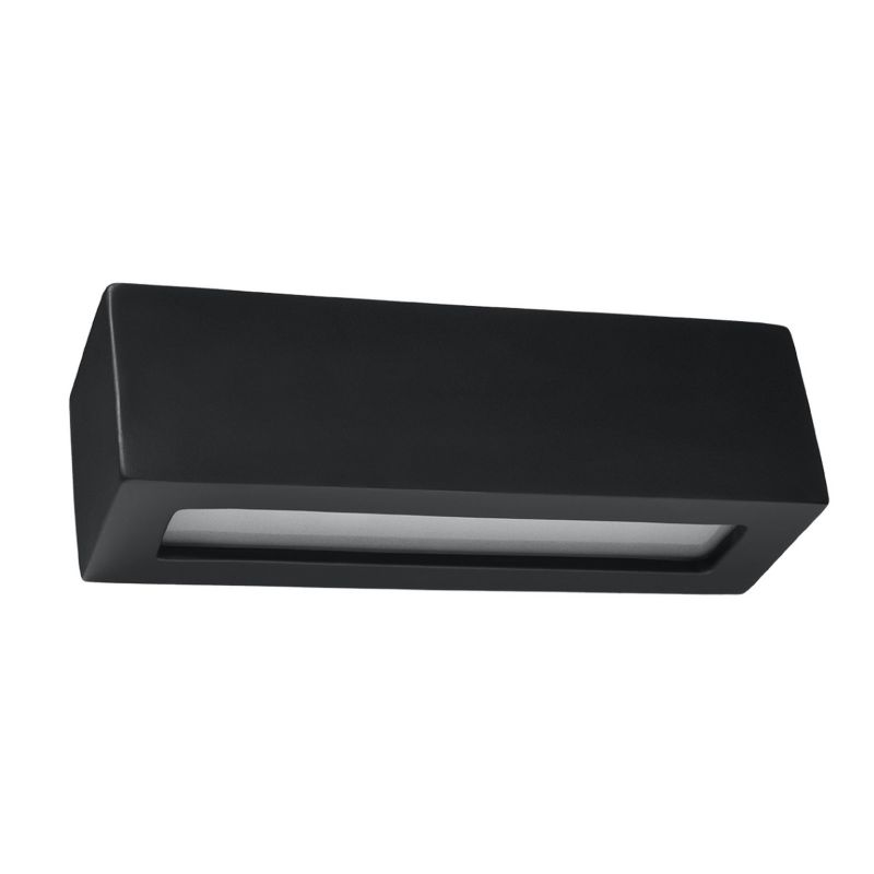 Kinkiet Pure Lume POLARO czarno-biały 1xE27x60W IP20 wym:10x32x10cm - 1 szt.