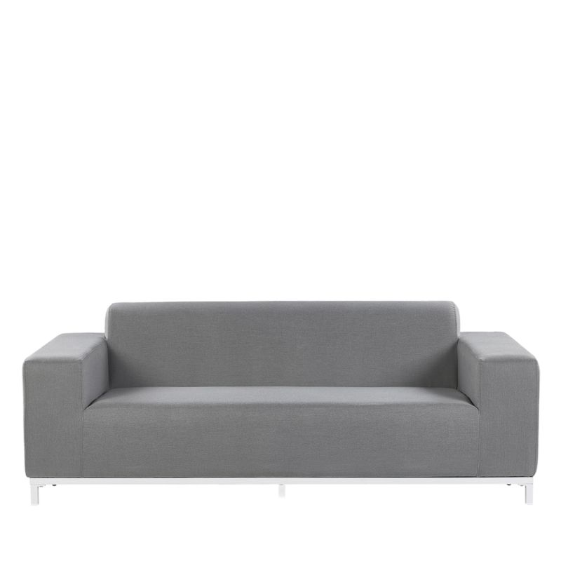 Sofa ogrodowa dla 2 osób Rovigo Szary 1 szt.