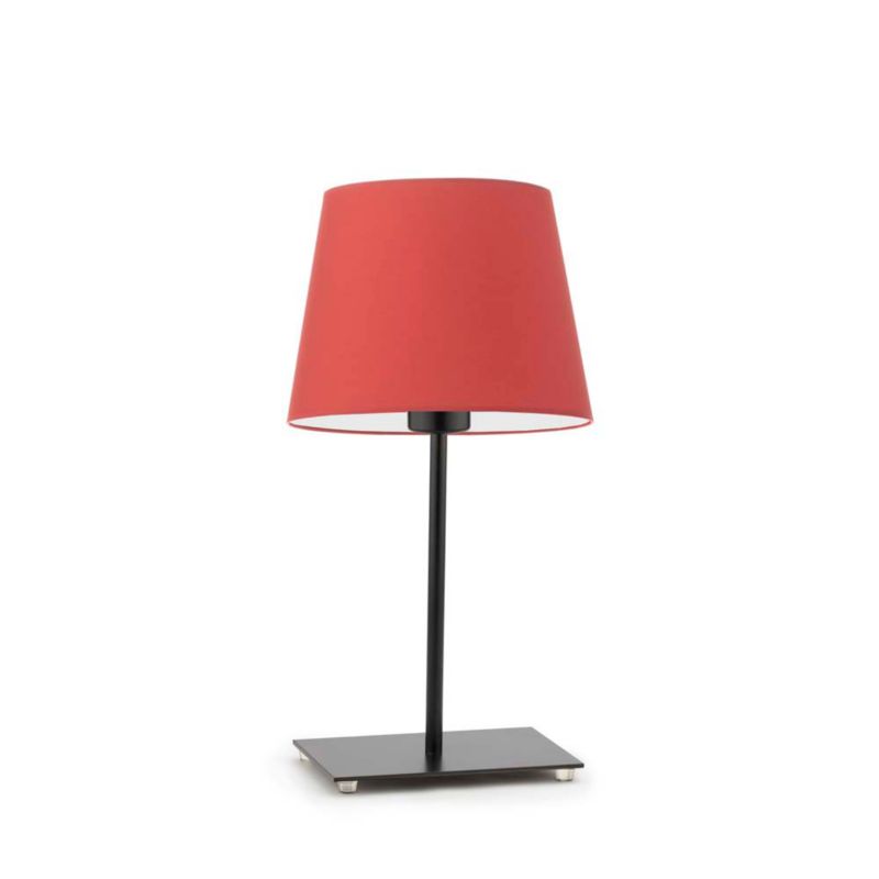 Lampka Nocna Volta Light Factory Moto Abażur Ceglany Stożek 1xE27 1szt.