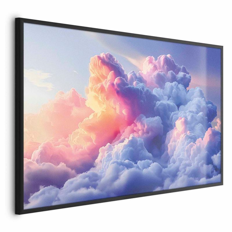 Plakat Artgeist Chmury 60x40 cm z ramą czarną 1 szt