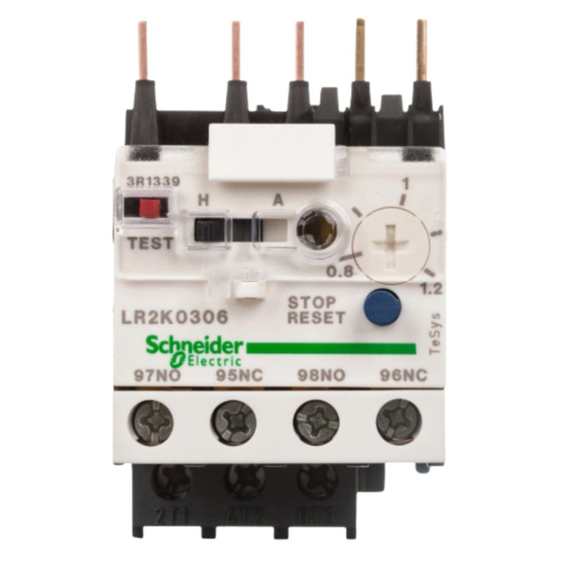 Schneider Przekaźnik Przeciążeniowy Termiczny Tesys 0,8-1,2A Lr2K0306