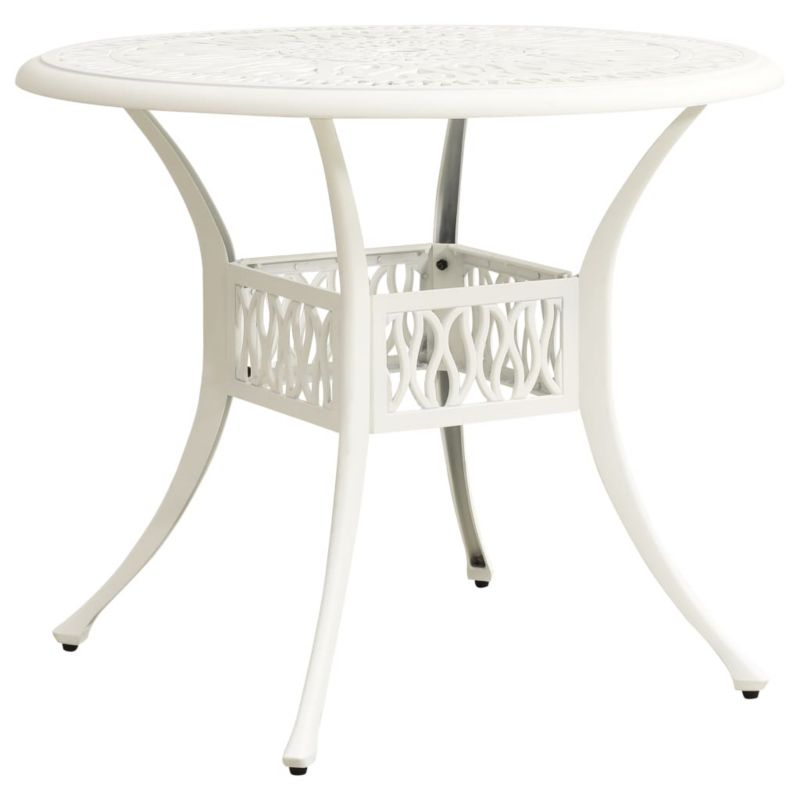 Stół ogrodowy WaszeMeble z aluminium biały WM-315587 1 szt.