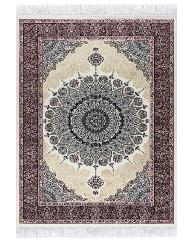 Dywan tradycyjny 160x230cm Palazzo Veste Mazovia - beżowy, różowy, orientalny, na ogrzewanie podłogowe, 1szt.