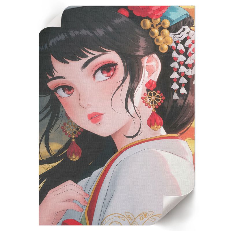 Plakat Na Ścianę ArtPrintCave 42x59,5 cm Spojrzenie anime Karol Pawlak 1 szt.