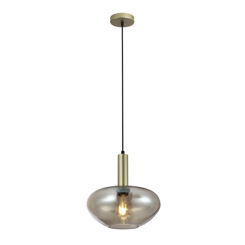 Lampa wisząca Italux GATER złota 1xE27x40W wym:120x28x28cm IP20 -1 szt.