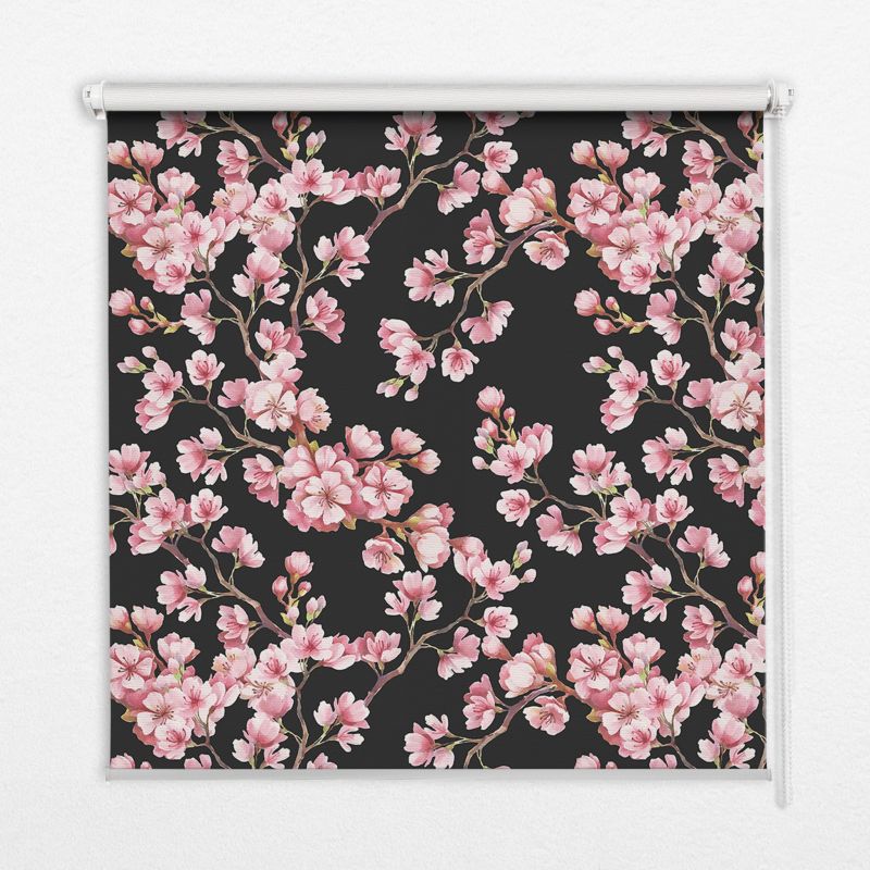 Roleta Do Okien Tulup 110x140 cm Kwiaty Z Drzewa Montaż do ściany/sufitu 1 szt.