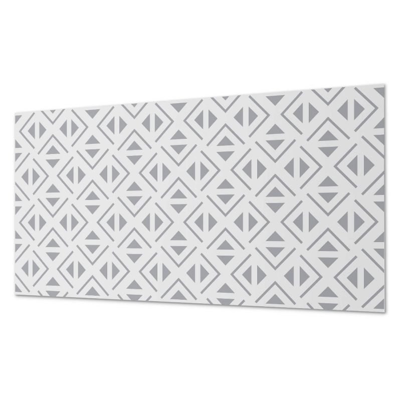 Ścienne Kafelki PCV ArtPrintCave 40x20 cm Geometria w kwadratach 10 szt.