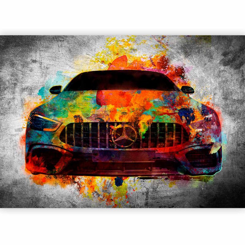 Fototapeta flizelinowa Artgeist 110g/m2 Street art brązowa 250x175 (5 części) 10005aa rolka 1 szt