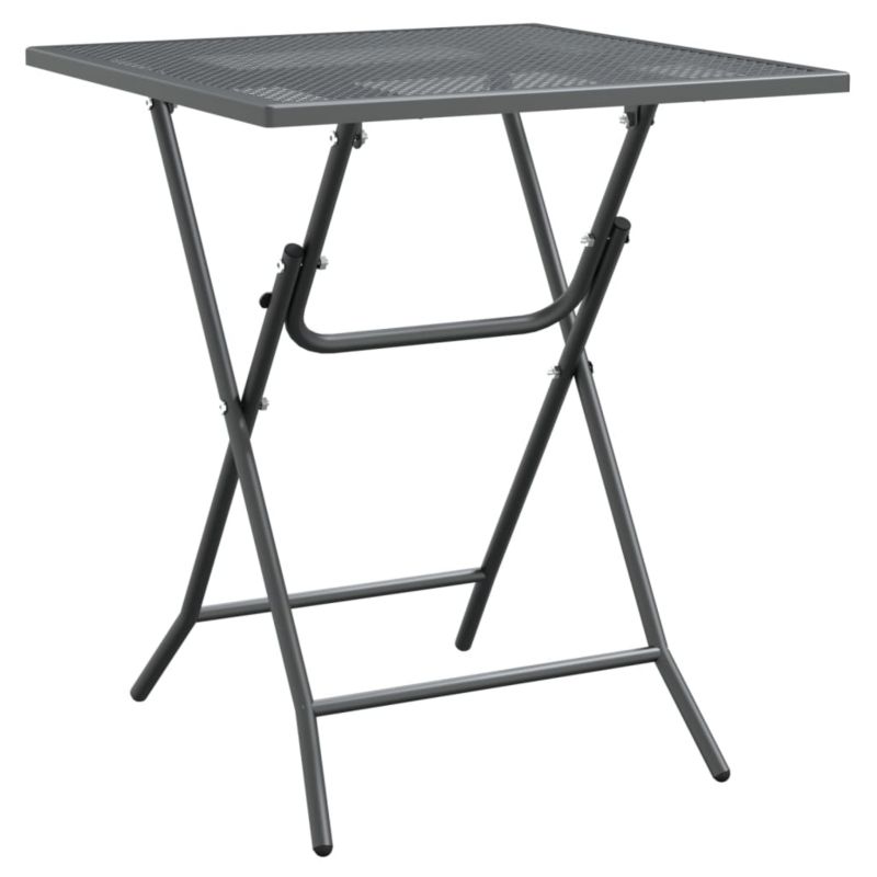 Stół ogrodowy WaszeMeble z metalu szary WM-317344 1 szt.