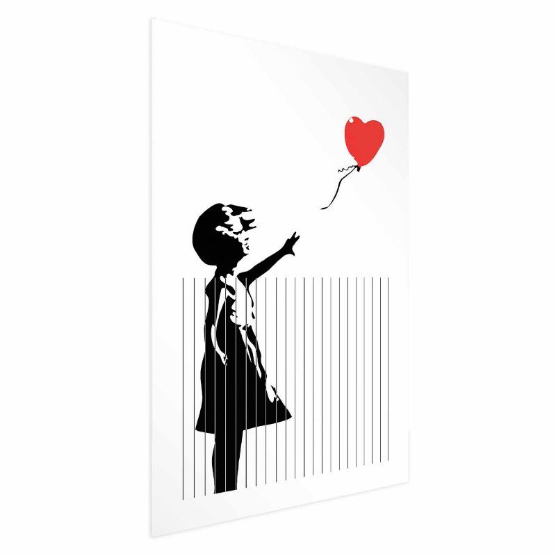 Plakat Artgeist Pocięty Banksy 29,7x42 cm bez ramy 1 szt