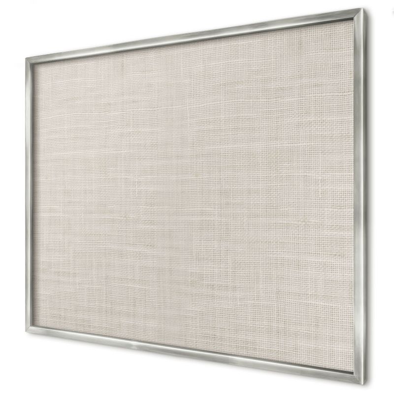 Dekoracyjna tablica magnetyczna Wallfluent 80x60 Subtelna elegancja w srebrnej ramie 1szt
