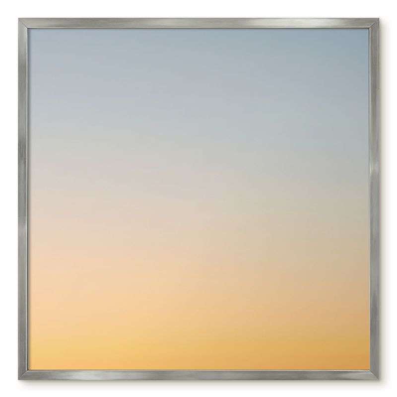 Tablica Na Magnesy Z Wakacji Tulup 50x50 cm Pastelowy gradient - Srebrna rama Do sypialni, salonu 1 szt.