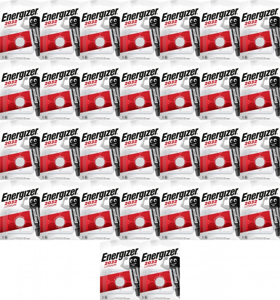 30x Bateria specjalistyczna Energizer, CR2032, 3V, 1 sztuka