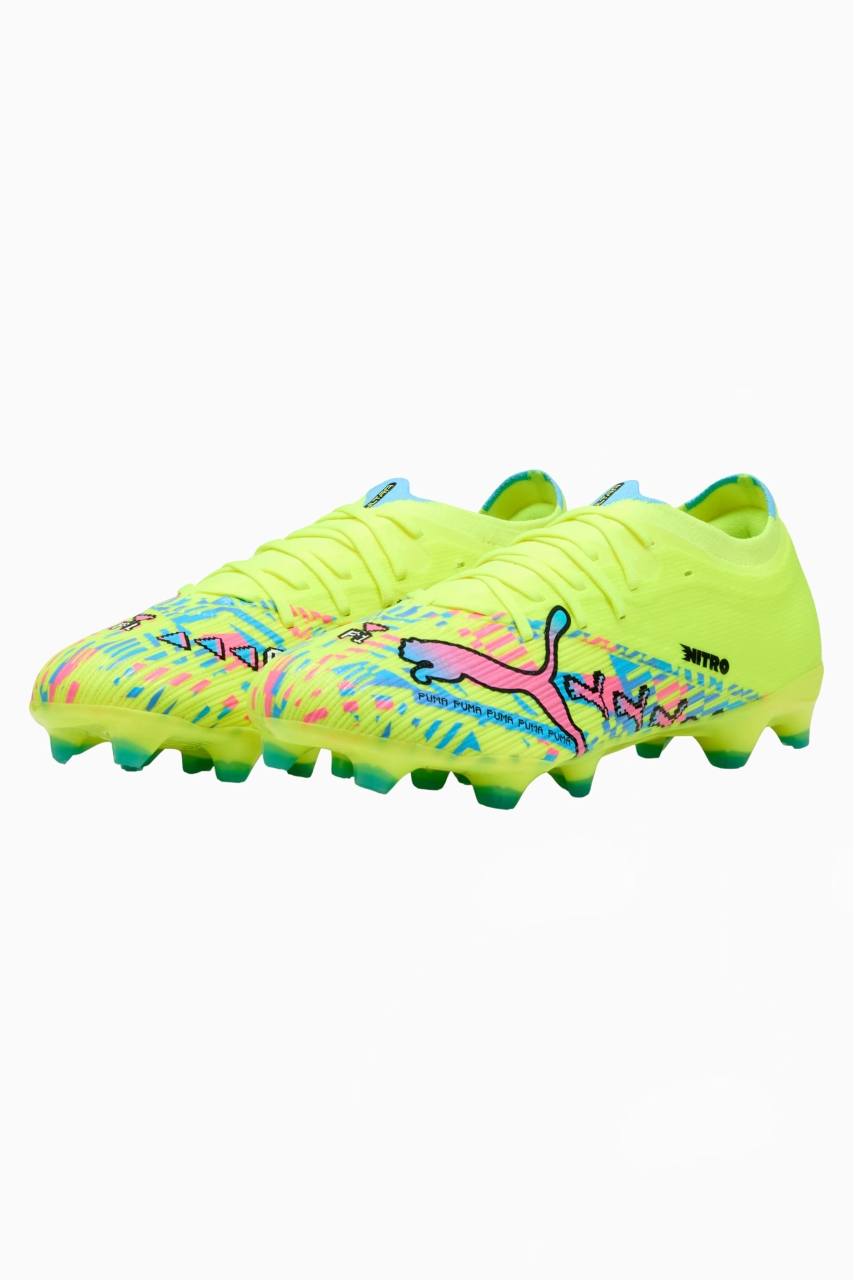 Korki Puma Ultra Nitro 7 Match FG/AG - Limonkowy