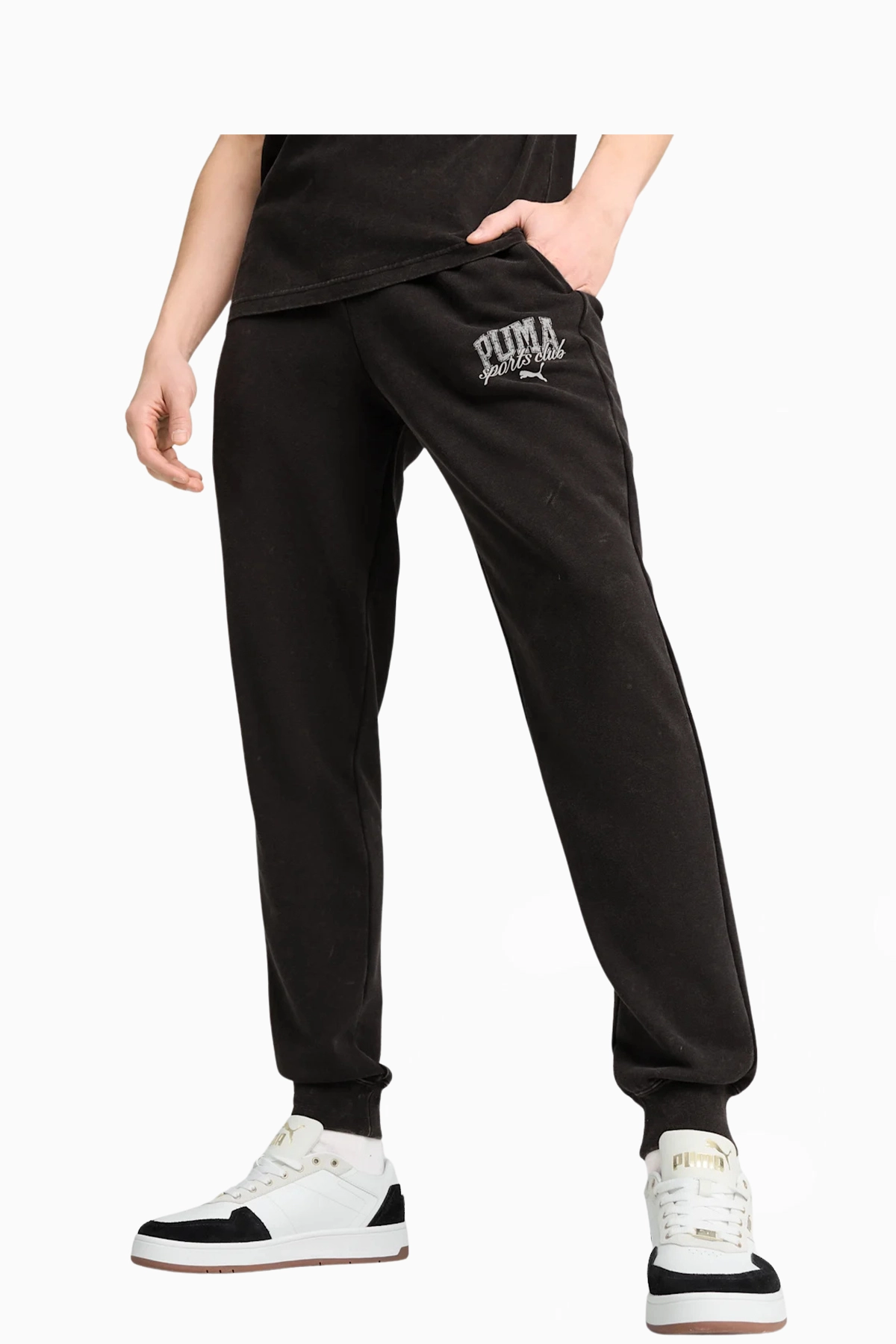 Spodnie Puma Classics Washed - Czarny