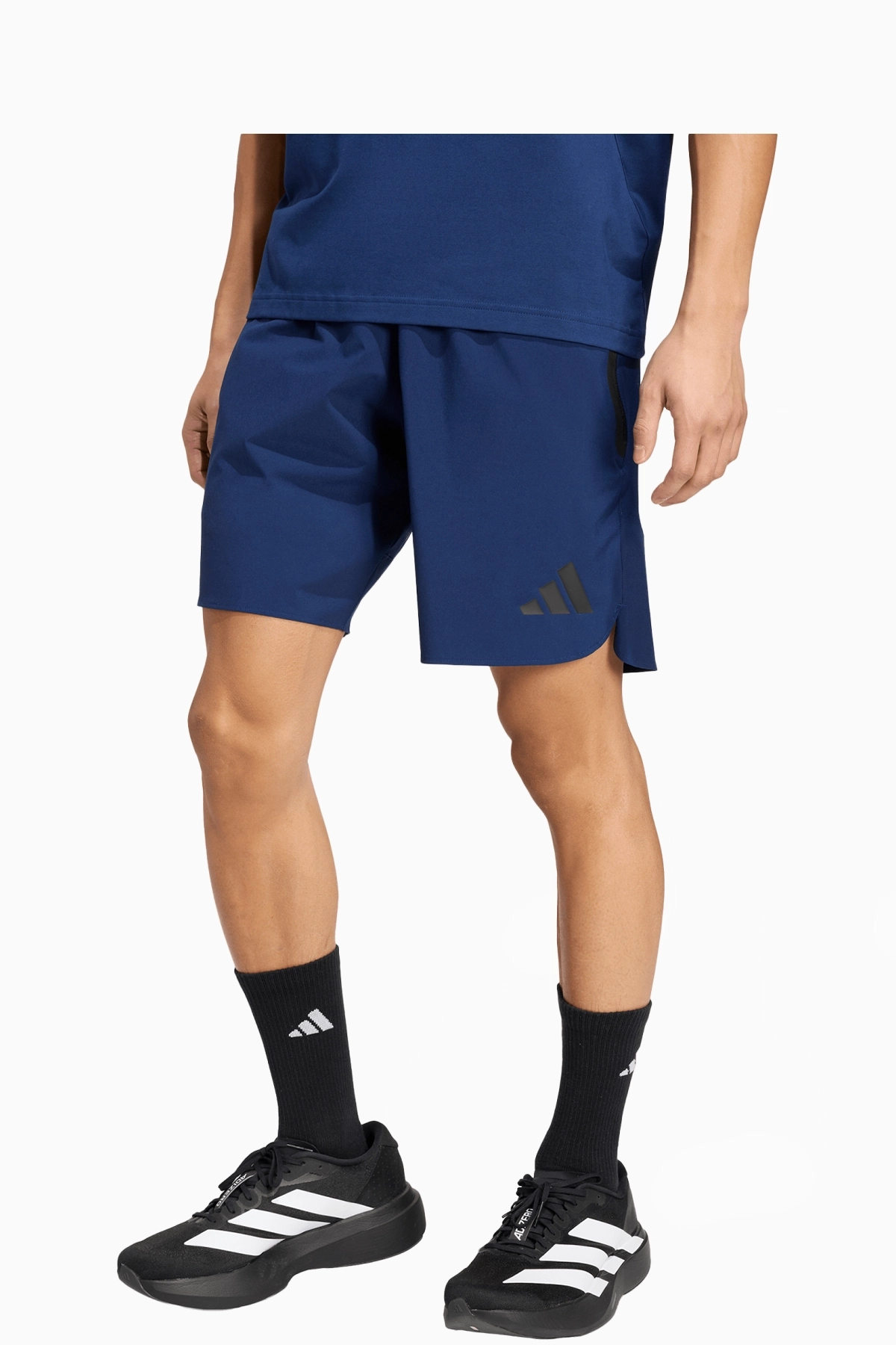 Spodenki adidas Tiro Travel - Granatowy