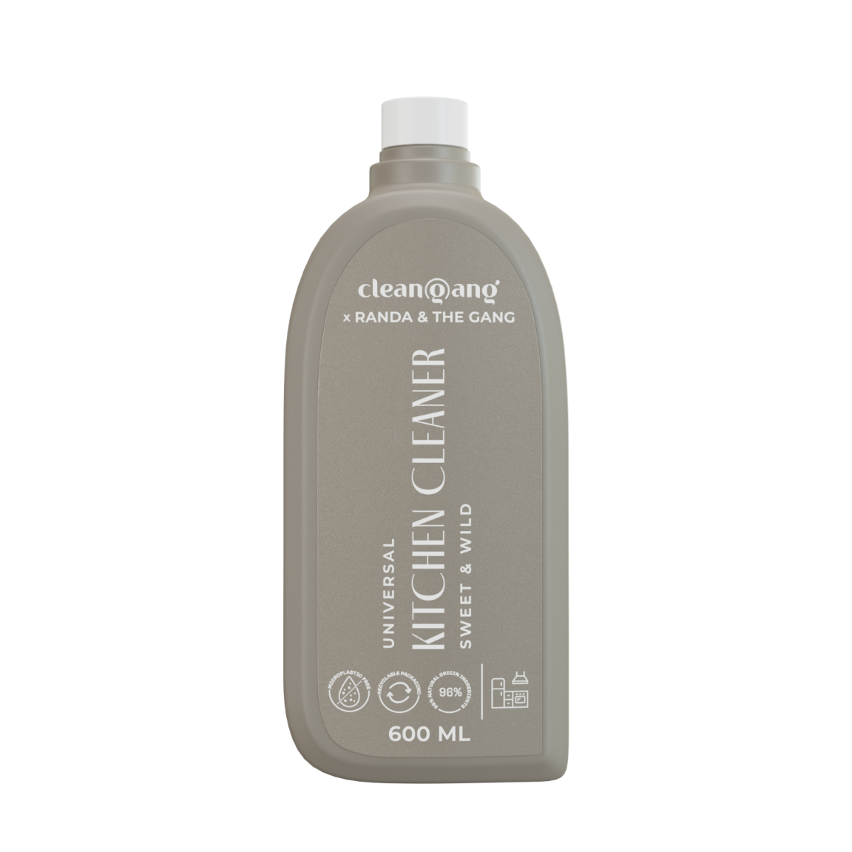 płyn do czyszczenia kuchni Sweet & Wild - uzupełnienie, 600 ml